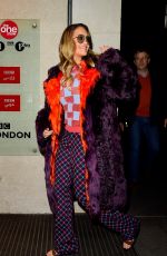 RITA ORA Arrives at BBC Radio 1 Studios in London 10/19/2017