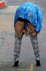 RITA ORA Filming a Video in New York 10/05/2017