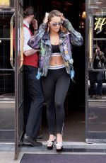 RITA ORA in Tights Leaves Her Hotel in New York 10/05/2017