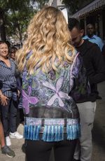 RITA ORA in Tights Leaves Her Hotel in New York 10/05/2017
