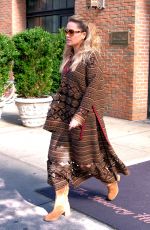 RITA ORA Leaves Her Hotel in New York 10/04/2017