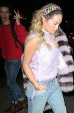 RITA ORA Night Out in New York 10/04/2017