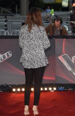 ROCHELLE HUMES at The Voice Photocall in Manchester 10/17/2017