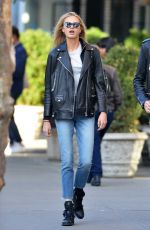 ROMEE STRIJD and Her Boyfriend Laurens Van Leeuwen Out and About in New York 10/22/2017