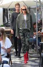 ROMEE STRIJD Arrives to Zinque Cafe in Los Angeles 10/05/2017