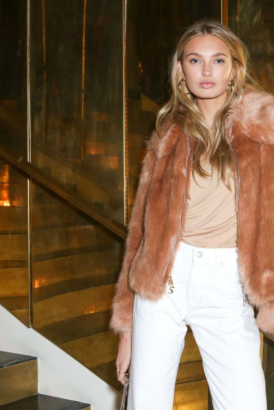 ROMEE STRIJD at Forward by Elyse Walker Party in Paris 09/30/2017