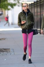 ROMEE STRIJD Leaves a Gym in New York 10/18/2017