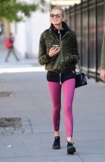 ROMEE STRIJD Leaves a Gym in New York 10/18/2017