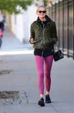 ROMEE STRIJD Leaves a Gym in New York 10/18/2017