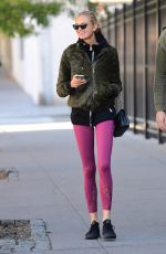 ROMEE STRIJD Leaves a Gym in New York 10/18/2017