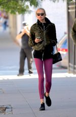 ROMEE STRIJD Leaves a Gym in New York 10/18/2017