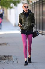 ROMEE STRIJD Leaves a Gym in New York 10/18/2017