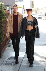 ROMEE STRIJD Out for Lunch at Zinque Cafe in West Hollywood 10/10/2017