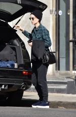 ROONEY MARA Out and About in West Hollywood 10/11/2017