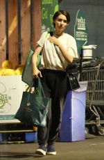 ROONEY MARA Shopping at Whole Foods in Los Angeles 10/27/2017
