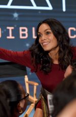 ROSARIO DAWSON at Artemis Panel at 2017 New York Comic-con 10/05/2017