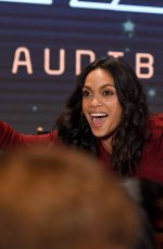 ROSARIO DAWSON at Artemis Panel at 2017 New York Comic-con 10/05/2017