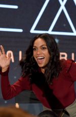 ROSARIO DAWSON at Artemis Panel at 2017 New York Comic-con 10/05/2017