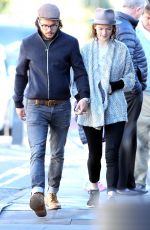 ROSE LESLIE and Kit Harington Out in London 10/06/2017