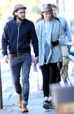 ROSE LESLIE and Kit Harington Out in London 10/06/2017