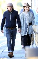 ROSE LESLIE and Kit Harington Out in London 10/06/2017