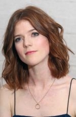 ROSE LESLIE at The Good Fight Press Conference in West Hollywood 10/12/2017