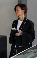 RUBY ROSE Out and About in Hollywood 10/17/2017