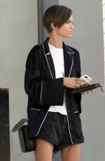 RUBY ROSE Out and About in Hollywood 10/17/2017