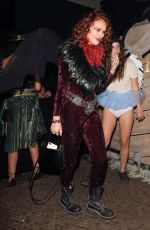 RUMER WILLIS at Matthew Morrison Halloween Party at Poppy Night Club in Hollywood 10/28/2017