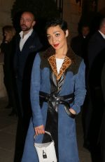 RUTH NEGGA at Louis Vuitton’s Boutique Opening at Paris Fashion Week 10/02/2017