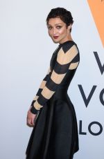 RUTH NEGGA at Volez, Voguez, Voyagez: Louis Vuitton Exhibition Opening in New York 10/26/2017