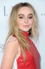 SABRINA CARPENTER at Elle Women in Hollywood Awards in Los Angeles 10/16/2017