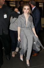 SABRINA CARPENTR Leaves NBC Studios in New York 10/24/2017