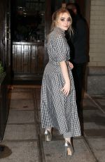 SABRINA CARPENTR Leaves NBC Studios in New York 10/24/2017