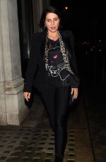 SADIE FROST at Trafalgar St James Launch Party in London 10/18/2017