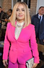 SALMA HAYEK at Altuzarra Fashion Show in Paris 09/30/2017