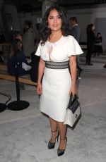 SALMA HAYEK at Giambattista Valli Show at Paris Fashion Week 10/02/2017