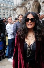 SALMA HAYEK at Stella McCartney Fashion Show in Paris 10/01/2017