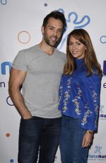 SAMIA GHADIE at Inflata Nation Inflatable Themeparks Opening in Manchester 10/20/2017
