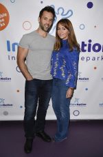 SAMIA GHADIE at Inflata Nation Inflatable Themeparks Opening in Manchester 10/20/2017