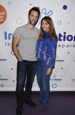 SAMIA GHADIE at Inflata Nation Inflatable Themeparks Opening in Manchester 10/20/2017