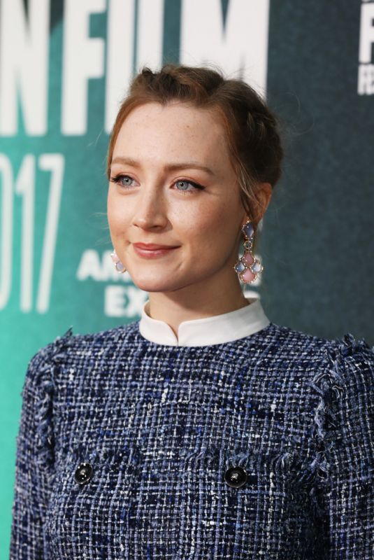 SAOIRSE RONAN at Chesil Beach Premiere at 61st BFI London Film Festival 10/08/2017