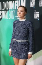 SAOIRSE RONAN at Chesil Beach Premiere at 61st BFI London Film Festival 10/08/2017