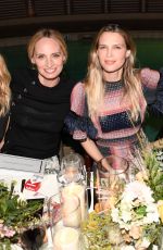 SARA FOSTER and KELLY SAWYER at Tabitha Simmons by Jennifer Aniston Dinner in West Hollywood 10/12/2017