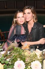 SARA FOSTER and KELLY SAWYER at Tabitha Simmons by Jennifer Aniston Dinner in West Hollywood 10/12/2017