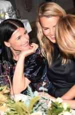 SARA FOSTER and KELLY SAWYER at Tabitha Simmons by Jennifer Aniston Dinner in West Hollywood 10/12/2017