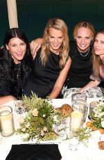 SARA FOSTER and KELLY SAWYER at Tabitha Simmons by Jennifer Aniston Dinner in West Hollywood 10/12/2017