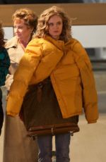 SARA PAXTON as Donna Rice on the Set of Her Latest Movie in Atlanta 10/25/2017