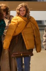 SARA PAXTON as Donna Rice on the Set of Her Latest Movie in Atlanta 10/25/2017