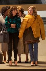 SARA PAXTON as Donna Rice on the Set of Her Latest Movie in Atlanta 10/25/2017